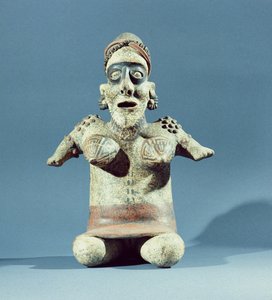 Statuetta Femminile da Nayarit, Messico, 300 a.C. - 500 d.C.